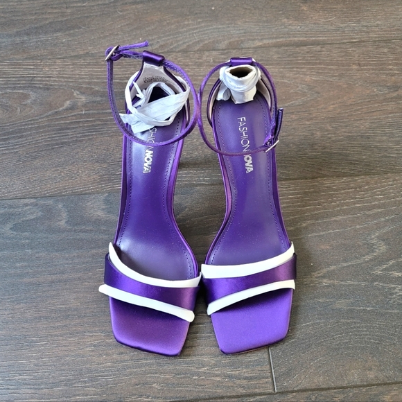 Fashion Nova Shoes - NEW Fashion Nova Satin Heels